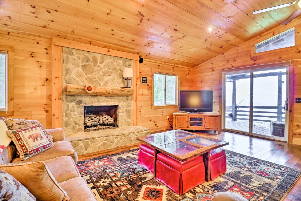Cullowhee Cabin With Breathtaking Mountain Views! Glenville المظهر الخارجي الصورة